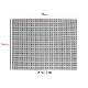  Cn2034-0342/0343/0344 Plastic Canvas Sheet Different Shapes for Bag DIY Craft