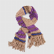 Wholesale High Quality Men Winter Warmer Custom Promotional Polyester Knitted Scarf