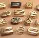  Custom Alloy Slider Adjuster Shoulder Strap Buckles Silver Gold Bull Horn Belt Buckle