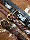  Stripe Pattern Anti Look Style Genuine Leather Belt (E40083)