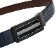  Plate Double Color Belt Buckle Men Genuine Leather Belt