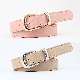 PU Leather Fancy Golden Belt Women