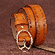 PU Leather Reversible Belt Black Brown Dress Belt