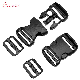  Factory Custom Logo Plastic Cowboy Webbing Buckle Release Tactical Western Belt Buckles Set Military Police Style Buckle