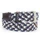  Braided Belt with Pin Buckle Ladies Casual Multi Color Elastic Woven Belt (35-20029)