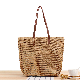  Casual Style Natural Color Big Large Capacity Beach Straw Tote Bag