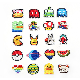 Cross Stitching Embroidered Watermelon Rainbow Heart Embroidery Patches