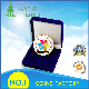Custom Memorial Challenge Coin with Wooden Coin Box (Velvet Box)