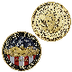  Hot Sale Professional Design Custom Metal Iron Military Commemorative Coin Antique