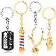  Low Price Custom Zinc Alloy Pineapple Barber Snap Hook Metal Souvenir Keychain