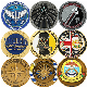  Manufacturer Custom No Minimum Metal Military Coin Die Casting 3D Blank Army Enamel Coins Navy Air Force Brass Silver Firefighter Souvenir Challenge Coin