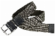  Mens Jeans Pin Buckle Woven Stretch Elastic Braided Belt Knitted Sports Elastic Belt Reversible Use
