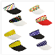  Summer Adjustable Sports Cap, Wholesale Visor Hat, Colorful Sun Visor Caps
