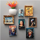 Private Custom Business Card Petra Advertising Holographic Metal Fridge Magnet
