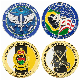  Manufacturer Custom Made Metal 3D Army Military Navy Marine Command Souvenir Coin Firefighter Police Challenge Coins
