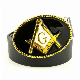  Manufacturer Wholesale Custom Zinc Alloy Stainless Steel Brass Mens Western Cowboy Mason Logo Metal Belt Buckle for Men Western