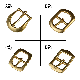  Pure Copper Brass Needle Buckle Women′s Belt Buckle Leather Head Manual Buckle Copper Buckle Belt Accessories 2.0-2.5cm