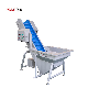  White/Blue Food Grade Plastic Modular Side Flexible Conveyor Belt in Conveyor
