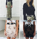2019 Hot Fashion Boho Metal Leather Double Buckle Waist Belt