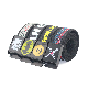  Waist Covered Nylon Canvas Stripe Polyester Weave Woven Belts with Buckles Clip Custom Printed Fabric Belts