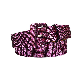 PU Leather Skinny Women Belt 37mm Rhinestone Waist Belts for Dresses