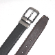  European Popular Black Brown Reversible Genuine Leather Belt