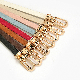  Female New Design Custom Gold Buckle PU Leather Ladies Woman Belt