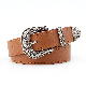  Custom Women PU Layer Belt Needle Buckle Retro Fashion Casual Women Belt