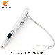  Custom Silver Delicate Tie Clip with Chain