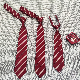  School Student Long Tie and Necktie with Logo in 12/14/16 Inch Size
