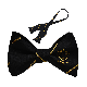  Custom Novelty Design Logo Self-Knotted Silk Bow Tie
