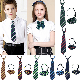 Customized Stripe School Neck Silk Tie