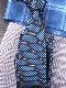  New Design 100% Silk Formal Men′s Business Tie Jacquard Navy/Purple/Brown Wedding Tie