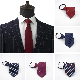 Fashion Classical Wholesale Customization Handmade Necktie Polyester Silk Tie