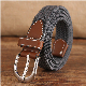  Elastic Narrow Fabric Braided Belt, Enduring Stretch Woven Belt for Women Girl