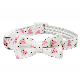  Wholesale Durable Fashion Pet Collar Bowtie Cute Painting Hardware