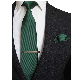  Office Men Pure Silk Woven Necktie High-Quality Jacquard Tie