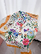 Custom Digital Print Floral Pattern Silk Scarf
