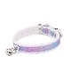  Safety Belt with Bell Small Dog Cat Collar Safe Soft Velvet Pet Products Dog Collar Adjustable Belt Esg14010