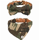 Fashionable Camouflage Design Dog Collar Bandana Detachable Bowtie Collars for Dog Cat