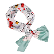  2022 Custom Colorful Women Scarf Long Style Pattern Color Design Silk Scarves