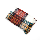  Classic Black and White Woven Pattern Soft and Fluffy Autumn and Winter Big Shawl Scarf