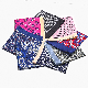  Fashion Design Custom Size Cotton Square Scarf Classic Men′s Handkerchief