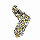  Polyester Digital Print Necktie, Custom Pattern Necktie, Print Necktie