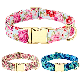  Metal Rose Gold Release Buckle Adjustable Dog Collars Bow Tie Collares