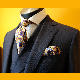  Custom Print Silk Tie Set for Men