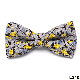  Exquisite Blossom Appeal Premium Brushed Cotton Bowtie for Casual, Party, and Wedding