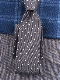  Wholesale Custom Made Jacquard Black/Blue/Pink/Red /Navy 100% Silk Tie Formal Men′s Business Office Tie