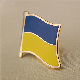 Ukraine Pins Enamel Ukrainian Flag Brooch Ukrainian Metal Badge