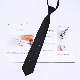  Black Mens Zipper Ties
